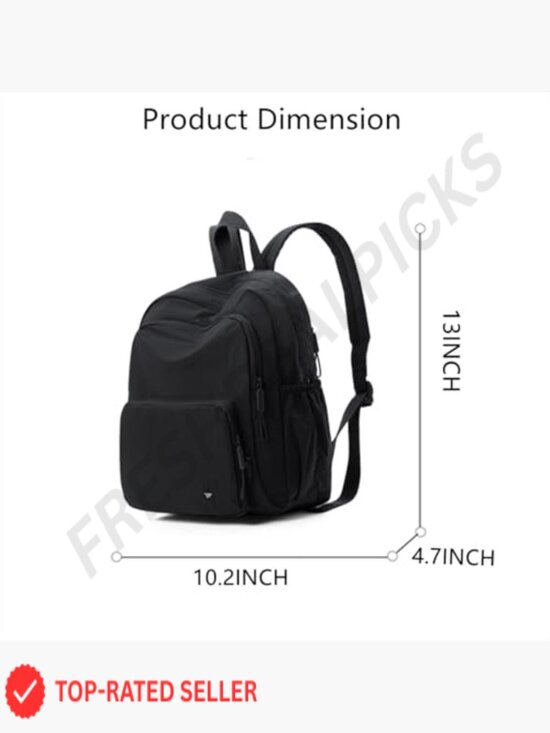 Small Nylon Backpack Mini Casual Daypack Lightweight Travel Purse main image 4